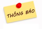 Quyết định ban hành nội quy phỏng vấn xét viên chức sự nghiệp Giáo dục và Đào tạo huyện Triệu Sơn năm 2020