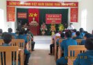 Ban chỉ huy phòng chống lụt bão huyện Triệu Sơn tổ chức hội nghị tập huấn phòng, chống lụt bão, cứu hộ, cứu nạn năm 2017