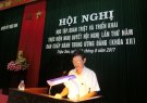 Hội nghị học tập, quán triệt và triển khai thực hiện Nghị quyết hội nghị lần thứ năm BCH TW Đảng khóa XII.