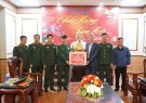 Đại tá Hoàng Duy Chiến, Phó tham mưu trưởng Quân khu 4 chúc tết Đảng bộ, Chính quyền nhân dân huyện Chuẩn bị cho đón Tết Cổ truyền của Dân tộc, Xuân ẤT tỵ năm 2025.