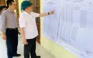 Đồng chí Bí thư Huyện uỷ kiểm tra công tác chuẩn bị bầu cử Quốc hội khoá XV và HĐND các cấp nhiệm kỳ 2021- 2026 tại các địa phương trong huyện