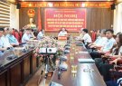 Hội nghị nghiên cứu, học tập, quán triệt các văn bản mới của Trung ương và của Ban Thường vụ Tỉnh ủy