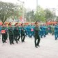      Lực lượng vũ trang huyện Triệu Sơn tổ chức lễ ra quân huấn luyện năm 2025
