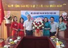 Lãnh đạo huyện chúc mừng Hội LHPN huyện nhân kỷ niệm 94 năm Ngày thành lập Hội LHPN Việt Nam