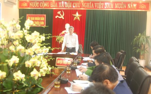 Họp Ban tổ chức lễ hội Đền Nưa – Am Tiên năm 2021