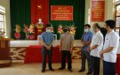 Đồng chí Bí thư Huyện uỷ kiểm tra về công tác chuẩn bị bầu cử Quốc hội khoá XV và HĐND các cấp nhiệm kỳ 2021- 2026 tại 3 xã miền núi Bình Sơn, Thọ Bình và xã Thọ Sơn.