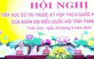 Đoàn ĐBQH tỉnh Thanh Hóa tiếp xúc cử tri huyện Triệu Sơn trước kỳ họp thứ 8 Quốc hội khóa XV