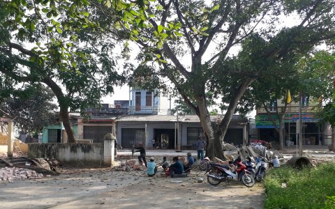 Xã An Nông thực hiện giải tỏa hành lang an toàn giao thông trên địa bàn