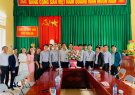 Đồng chí Vũ Đức Kính, Phó Bí thư Huyện ủy - Chủ tịch UBND huyện, thăm và làm việc tại Trung tâm Bồi dưỡng Chính trị huyện và Trung tâm Giáo dục Nghề nghiệp- Giáo dục Thường xuyên huyện.