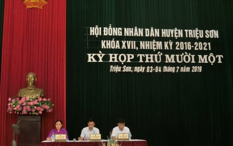 Kỳ họp thứ 11, HĐND huyện  khóa XVII, nhiệm kỳ 2016-2021.