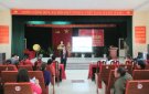 Xã An Nông Khai giảng Trung tâm học tập cộng đồng năm học 2022-2023, tập huấn chuyển đổi số.