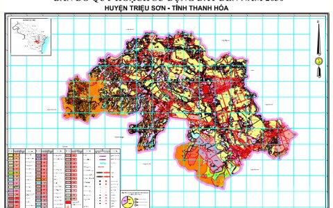 Thông báo công bố công khai Quy hoạch sử dụng đất thời kỳ 2021-2030 và kế hoạch sử dụng đất năm 2021 huyện Triệu Sơn