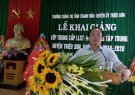 Trường Chính trị tỉnh phối hợp với Huyện ủy Triệu Sơn khai giảng lớp TCLLHC không tập trung khóa học 2019-2020.