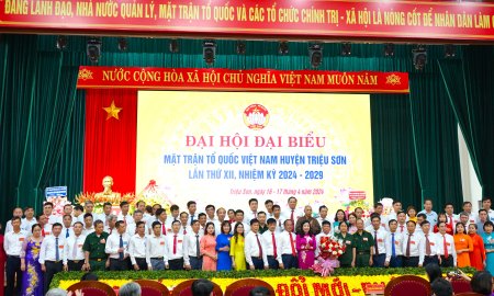 Đại hội đại biểu MTTQ Việt Nam huyện Triệu Sơn lần thứ XII, nhiệm kỳ 2024-2029