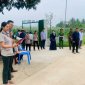 Chi cục Thi hành án dân sự huyện Triệu Sơn tiến hành cưỡng chế chuyển giao QSD đất tại xã Thọ Sơn.