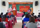 Đại hội Chi bộ Trung tâm Giáo dục nghề nghiệp - Giáo dục thường xuyên huyện Triệu Sơn nhiệm kỳ 2025 - 2030