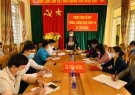 Bí thư Huyện ủy Mai Nhữ Thắng kiểm tra và chỉ đạo công tác phòng, chống dịch Covid-19 tại xã Tiến Nông, Khuyến Nông, Thái Hòa và thị trấn Triệu Sơn.