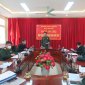Hội đồng nghĩa vụ Quân sự huyện Triệu Sơn tổ chức Hội nghị Hiệp đồng giao, nhận quân năm 2022