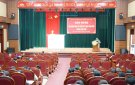 Hội nghị tập huấn công tác bảo vệ bí mật nhà nước huyện Triệu Sơn  năm 2022