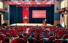 Công an huyện Triệu Sơn tổ chức sinh hoạt chính trị Học tập, quán triệt chuyên đề Sáu điều Bác Hồ dạy CAND 