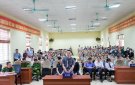             Tòa án Nhân dân huyện Triệu Sơn xét xử lưu động 3 vụ án hình sự