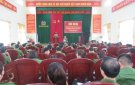 Công an huyện Triệu Sơn tổ chức Hội nghị bàn giải pháp và phát động phong trào thi đua đặc biệt thực hiện nhiệm vụ cấp CCCD cho toàn bộ công dân trên địa bàn huyện Triệu Sơn.