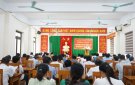 Huyện Triệu Sơn khai mạc lớp bồi dưỡng kiến thức quốc phòng và an ninh cho đối tượng 3 (khóa 164) năm 2023