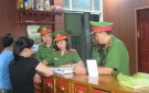 Công an huyện Triệu Sơn kiểm tra hành chính các cơ sở kinh doanh lưu trú, nhà trọ và internet