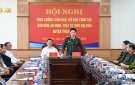 Hội nghị tăng cường lãnh đạo, chỉ đạo công tác bảo đảm an ninh, trật tự trên địa bàn huyện Triệu Sơn.