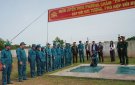 Kiểm tra công tác huấn luyện và nắm tình hình đơn vị tại Ban CHQS huyện Triệu Sơn