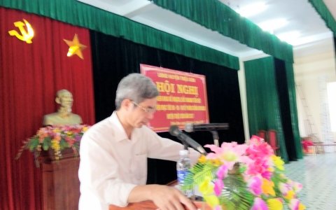 UBND huyện tổ chức hội nghị triển khai kế hoạch, đẩy nhanh tiến độ thực hiện mục tiêu 90 - 90 -90 về phòng chống HIV/ AIDS huyện Triệu Sơn năm 2017