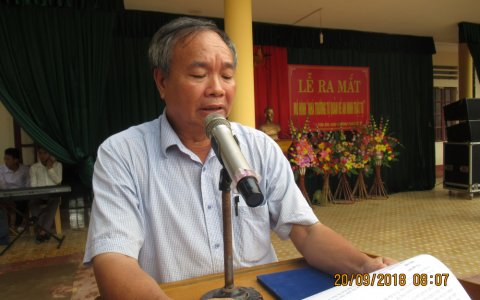 Trường THPT Triệu Sơn tổ chức Lễ ra mắt xây dựng mô hình nhà trường tự quản về an ninh trật tự