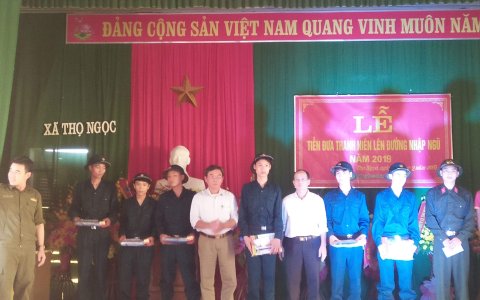 Xã Thọ Ngọc với công tác chuẩn bị giao quân năm 2019