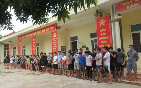 Công an huyện Triệu Sơn liên tiếp bắt 2 vụ về hành vi tổ chức sử dụng trái phép chất ma túy, vi phạm quy định về phòng chống dịch Covid – 19 và bắt đối tượng lệnh truy nã