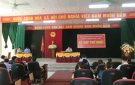 Đồng chí Trưởng Ban Tổ chức Huyện ủy dự kỳ họp HĐND xã Minh Sơn khóa XX, nhiệm kỳ 2021 – 2026