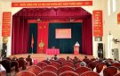Đảng bộ thị trấn Triệu Sơn tổ chức hội nghị đánh giá công tác 9 tháng, phát động xây dựng thị trấn Triệu Sơn đạt chuẩn đô thị văn minh