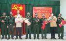 Hội nghị bàn giao chức danh Chính trị viên Ban CHQS huyện Triệu Sơn