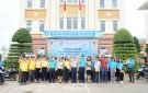 Bảo hiểm xã hội Triệu Sơn hưởng ứng Lễ ra quân tháng vận động triển khai BHXH toàn dân