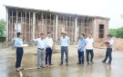 Kiểm tra tiến độ thực hiện xây dựng xã đạt chuẩn nông thôn mới nâng cao tại xã Khuyến Nông