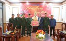 Đại tá Hoàng Duy Chiến, Phó tham mưu trưởng Quân khu 4 chúc tết Đảng bộ, Chính quyền nhân dân huyện Chuẩn bị cho đón Tết Cổ truyền của Dân tộc, Xuân ẤT tỵ năm 2025.