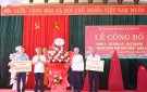 Lễ công bố quyết định thôn 4 xã Dân Lý đạt chuẩn NTM kiểu mẫu năm 2024.