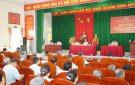 Các tổ Đại biểu HĐND huyện tiếp xúc cử tri trước kỳ họp thường lệ giữa năm 2025, HĐND huyện khóa XVIII, nhiệm kỳ 2021-2026.