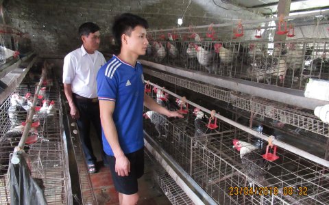 Hội nông dân xã Minh Sơn chú trọng công tác xây dựng, củng cố tổ chức hội vững mạnh