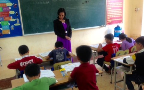 Trường Tiểu học xã Thọ Sơn tổ chức các hoạt động chào mừng kỷ niệm ngày nhà Giáo Việt Nam 20/11.