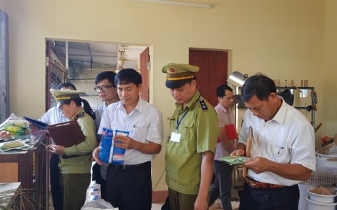 Uỷ ban MTTQ huyện Triệu Sơn phối hợp các cơ quan ban ngành đoàn thể thực hiện việc giám sát năm 2019 tại Thị trấn và xã Dân Lực.