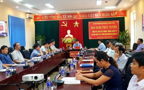 Hội nghị trực tuyến tổng kết công tác phòng, chống thiên tai, tìm kiếm cứu nạn năm 2019 và triển khai nhiệm vụ năm 2020