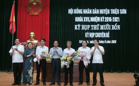 HĐND huyện Triệu Sơn tổ chức kỳ họp thứ 14 (kỳ họp chuyên đề) HĐND huyện khóa XVII