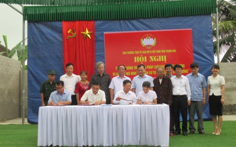 Hội nghị truyền thông thực hiện pháp luật về bảo vệ môi trường và ra mắt mô hình “Khu dân cư tự quản bảo vệ môi trường” xã Đồng Lợi