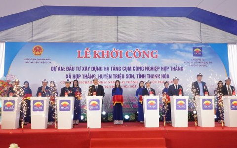                           Khởi công Cụm công nghiệp Hợp Thắng, huyện Triệu Sơn