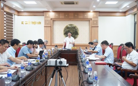 Hội nghị ban Thường vụ Huyện ủy tháng 6/2025